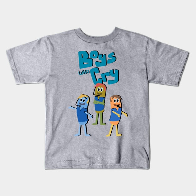 Boys Who Cry - Tour Kids T-Shirt by tamir2503